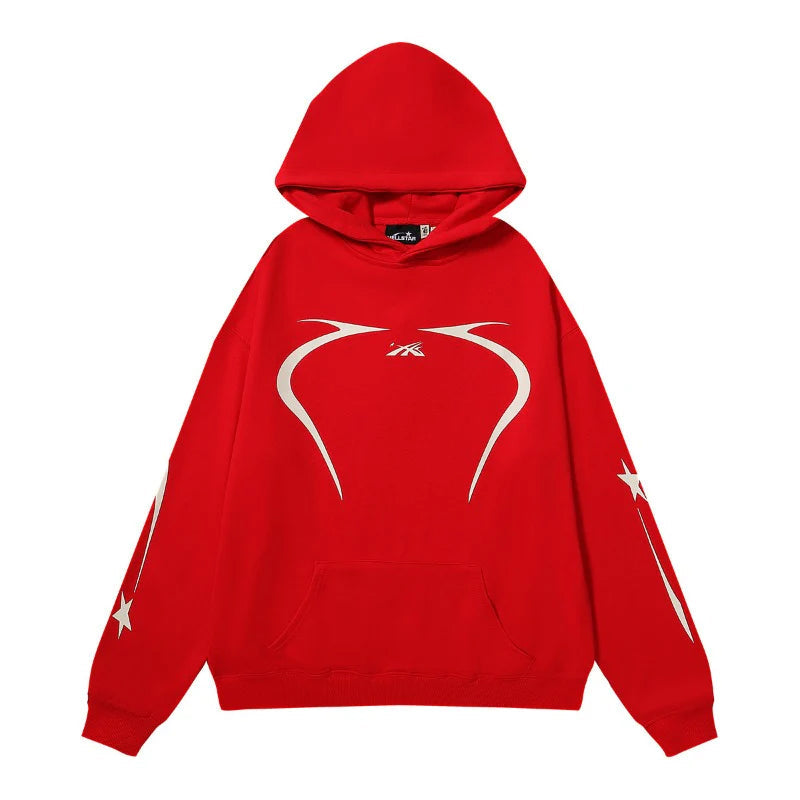 Hellstar Hoodie & Pants Vintage Washed Old Hooded Sweater Hoodie