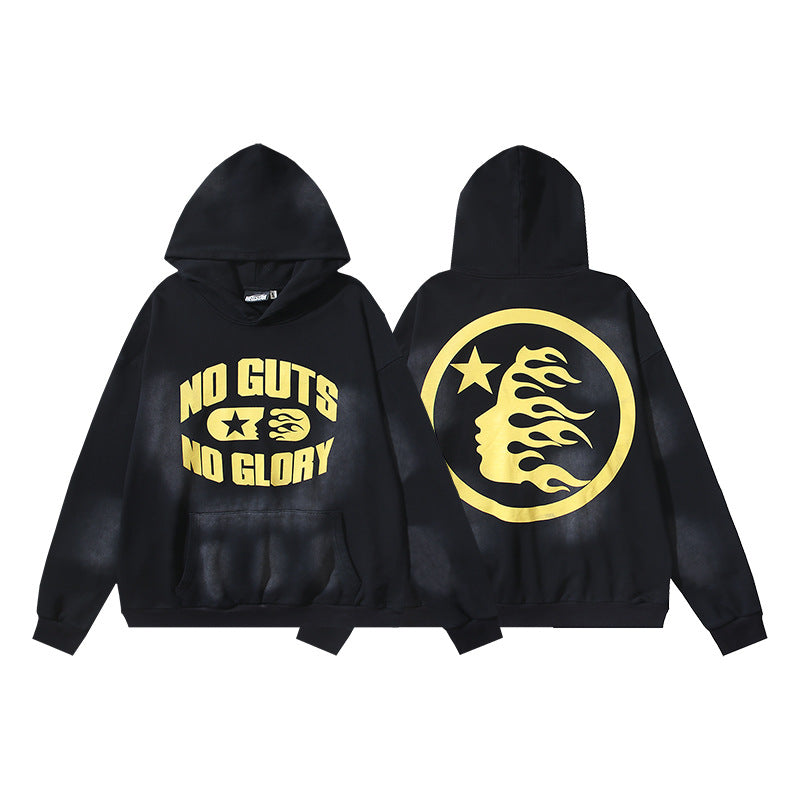 Hellstar Hoodie & Pants Wash Water Make Old Hoodies Sweater Trousers