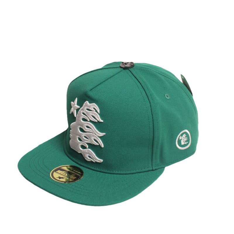HellStar Hat Flat brim Embroidery Casual Versatile Trend