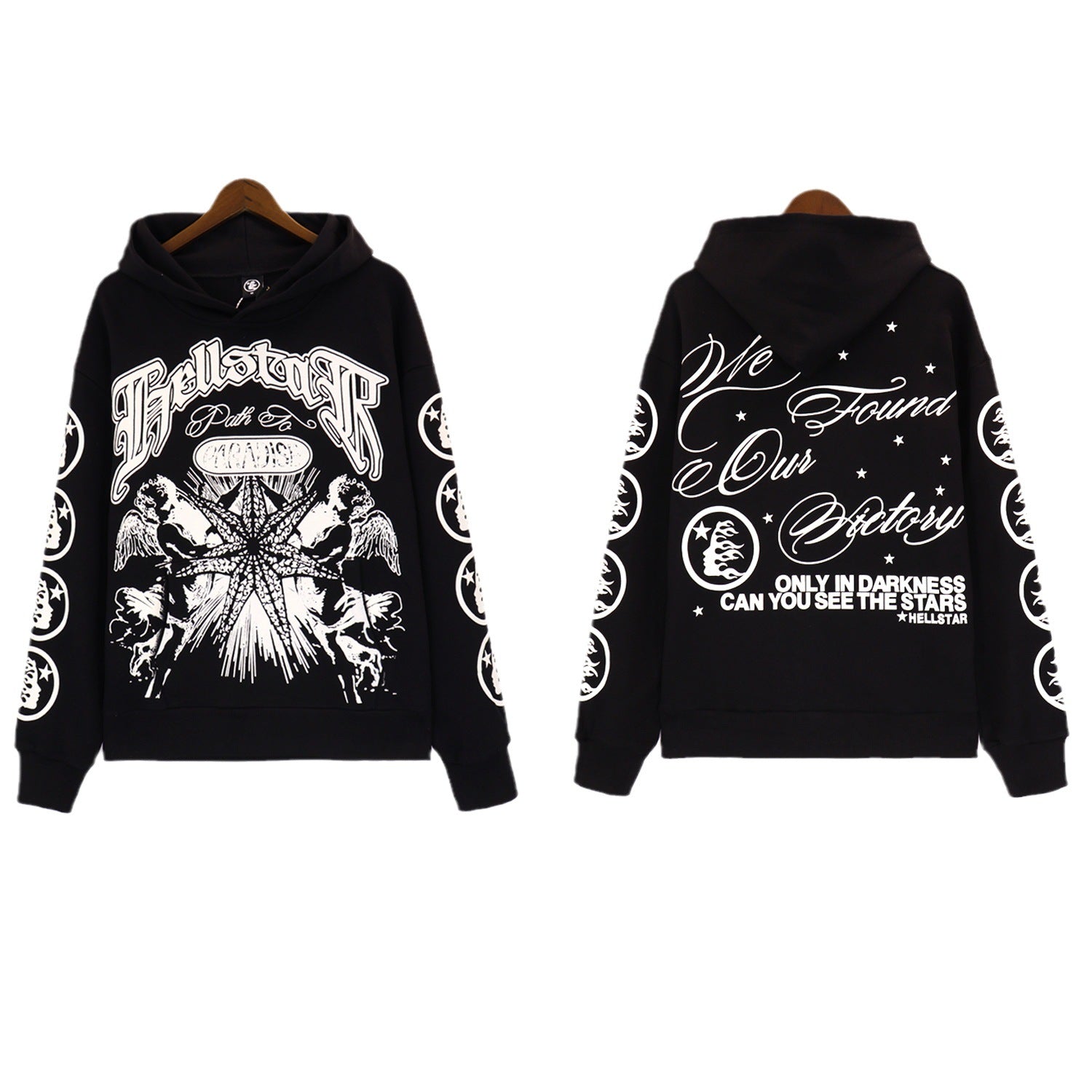 Hellstar Outfit: Hoodie/Sweatpants (Separate Purchase Options) Loose Creative Set
