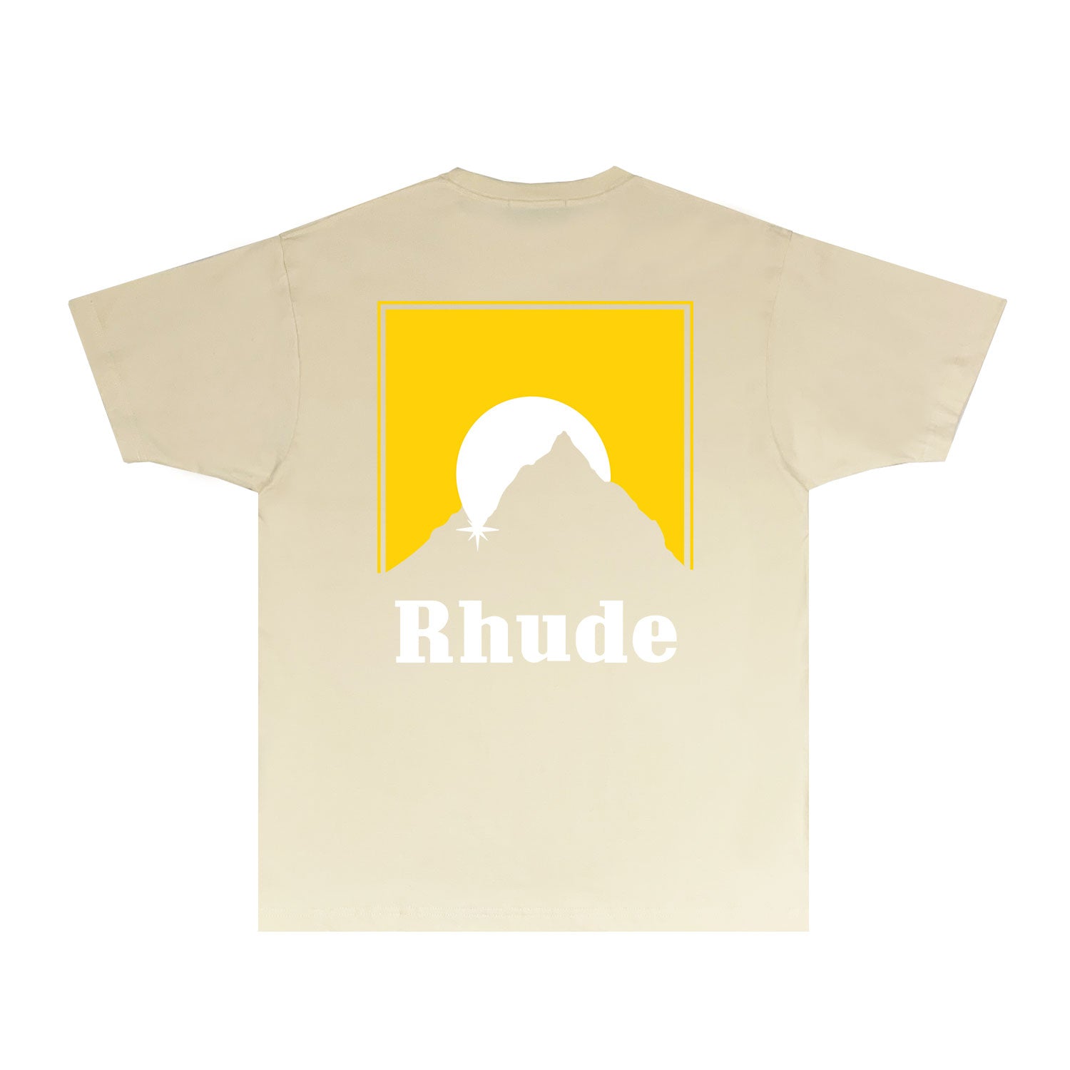 Rhude T-shirts Printed Trendy Pure Cotton