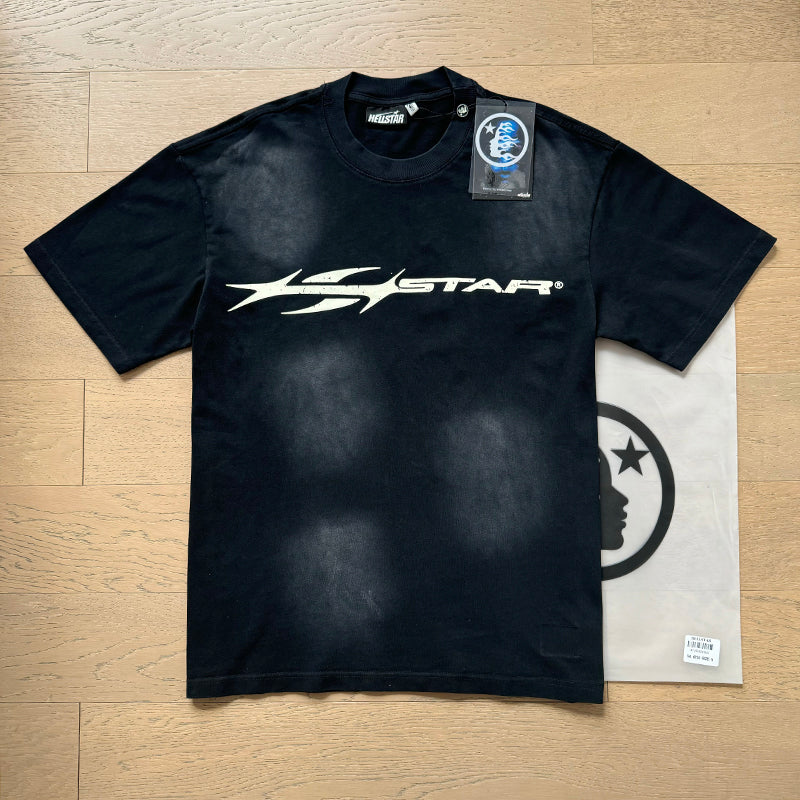 Hellstar T-shirts Washed Aging Process